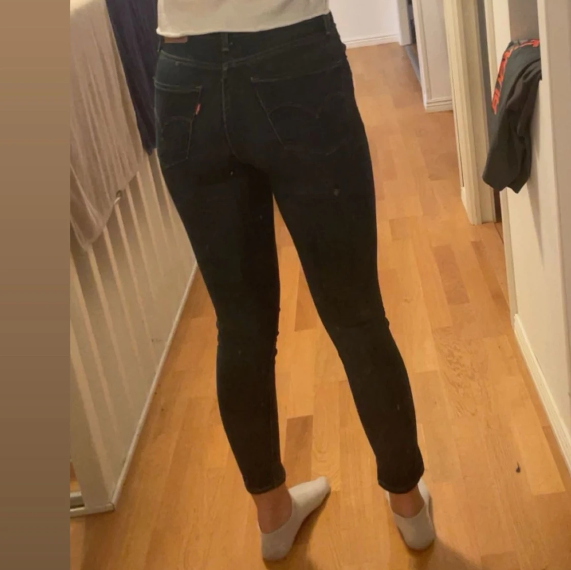 Levi's skinny jeans mörkblå - 1