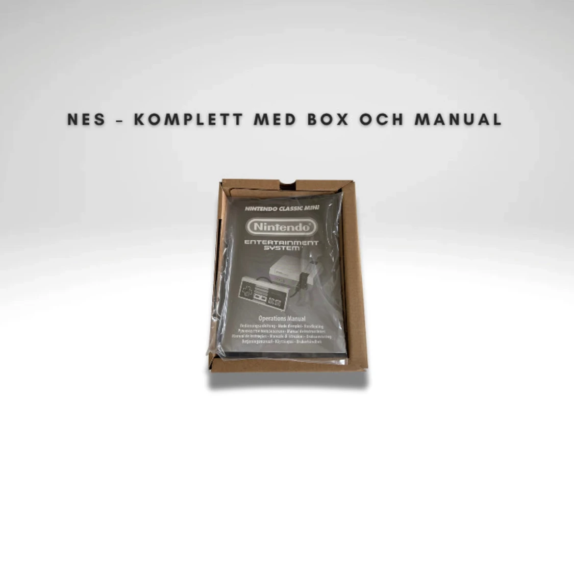 🎮 Nintendo Classic Mini NES – Komplett med Box och Manual! 🎮 - 2