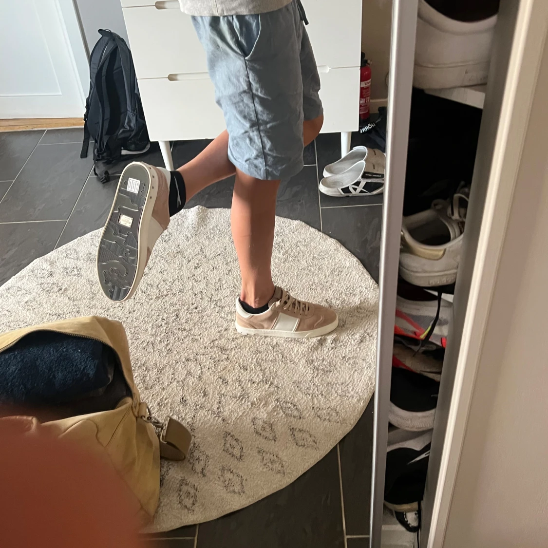 Valentino Rockrunner sneakers beige/vit - 4