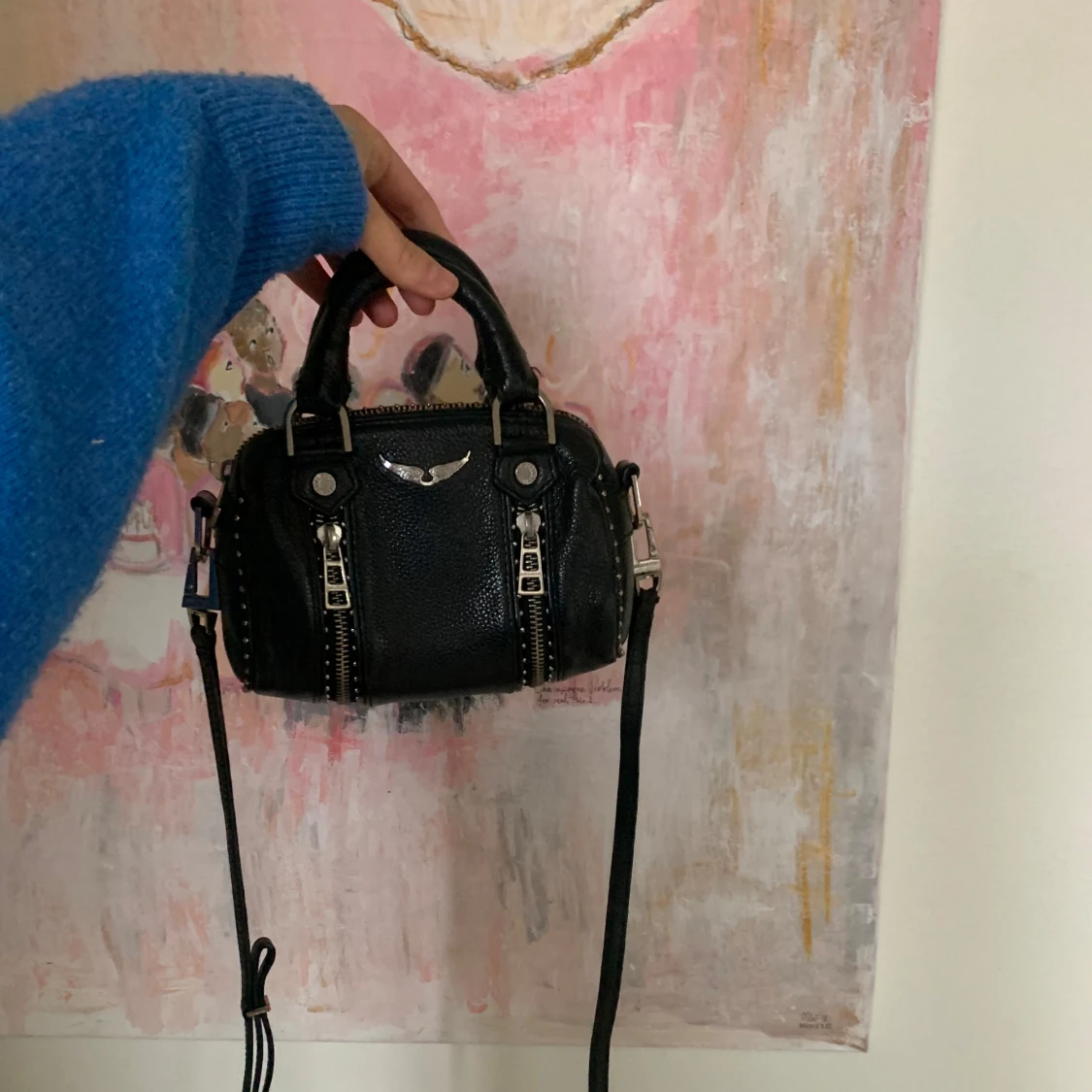 Svart Zadig & Voltaire handväska i skinn - 1