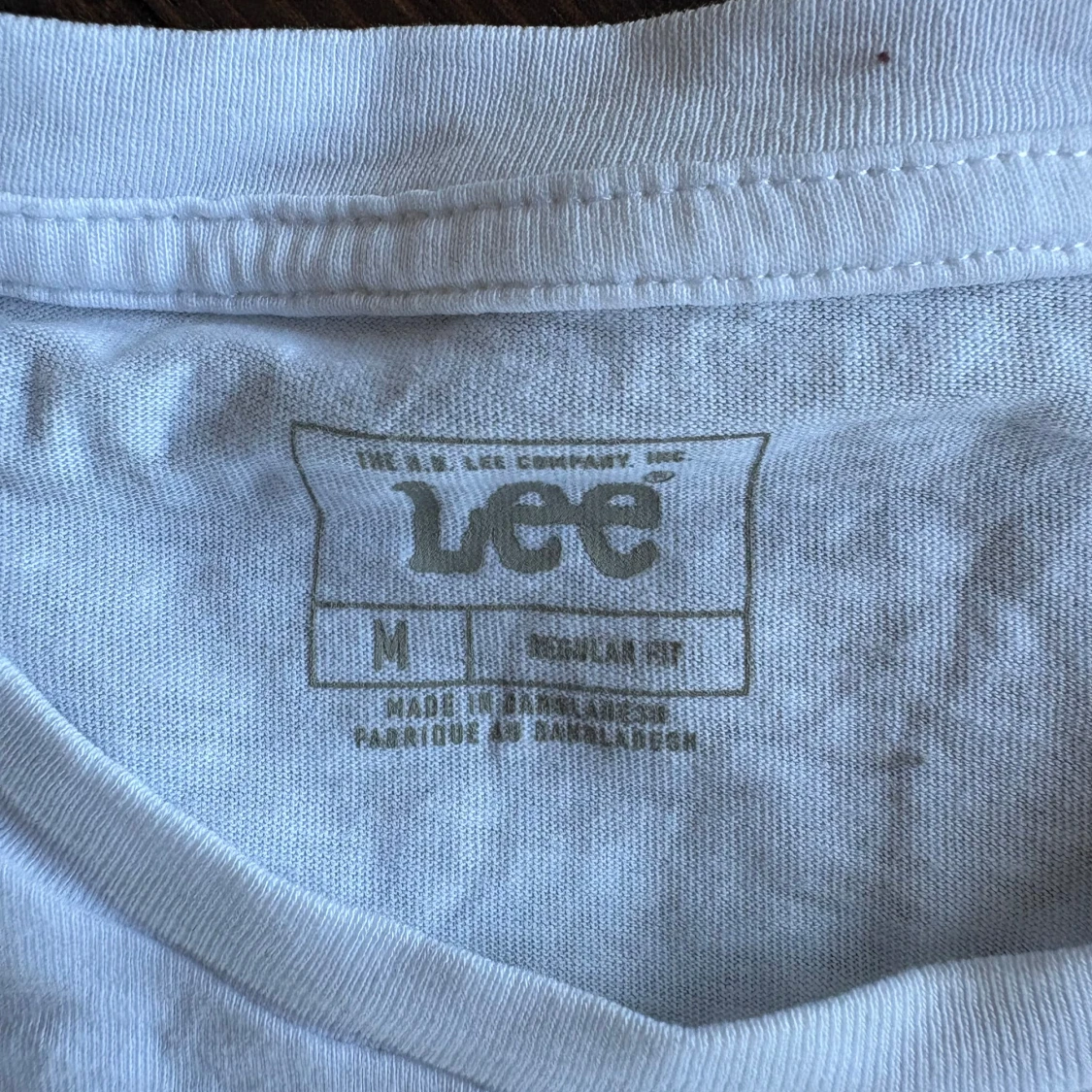 Vit t-shirt från Lee i bomull - 1