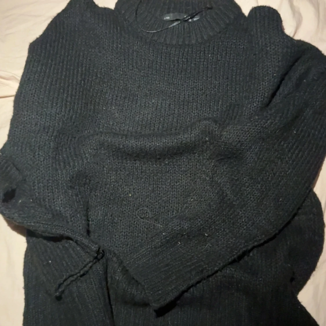 Svart stickad tröja från 157 XS/S