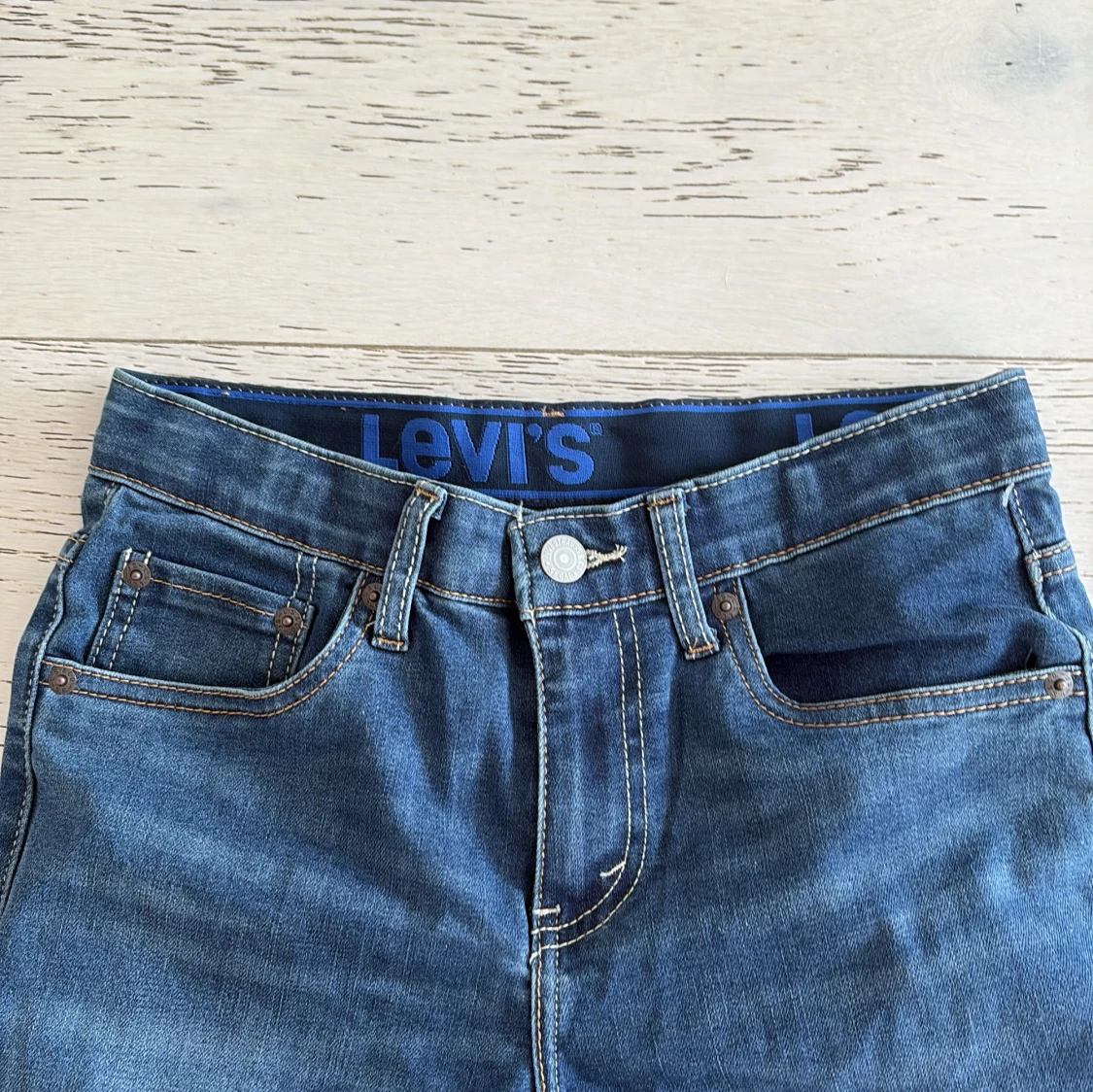 Levi's 512 blå jeans straight fit - 3