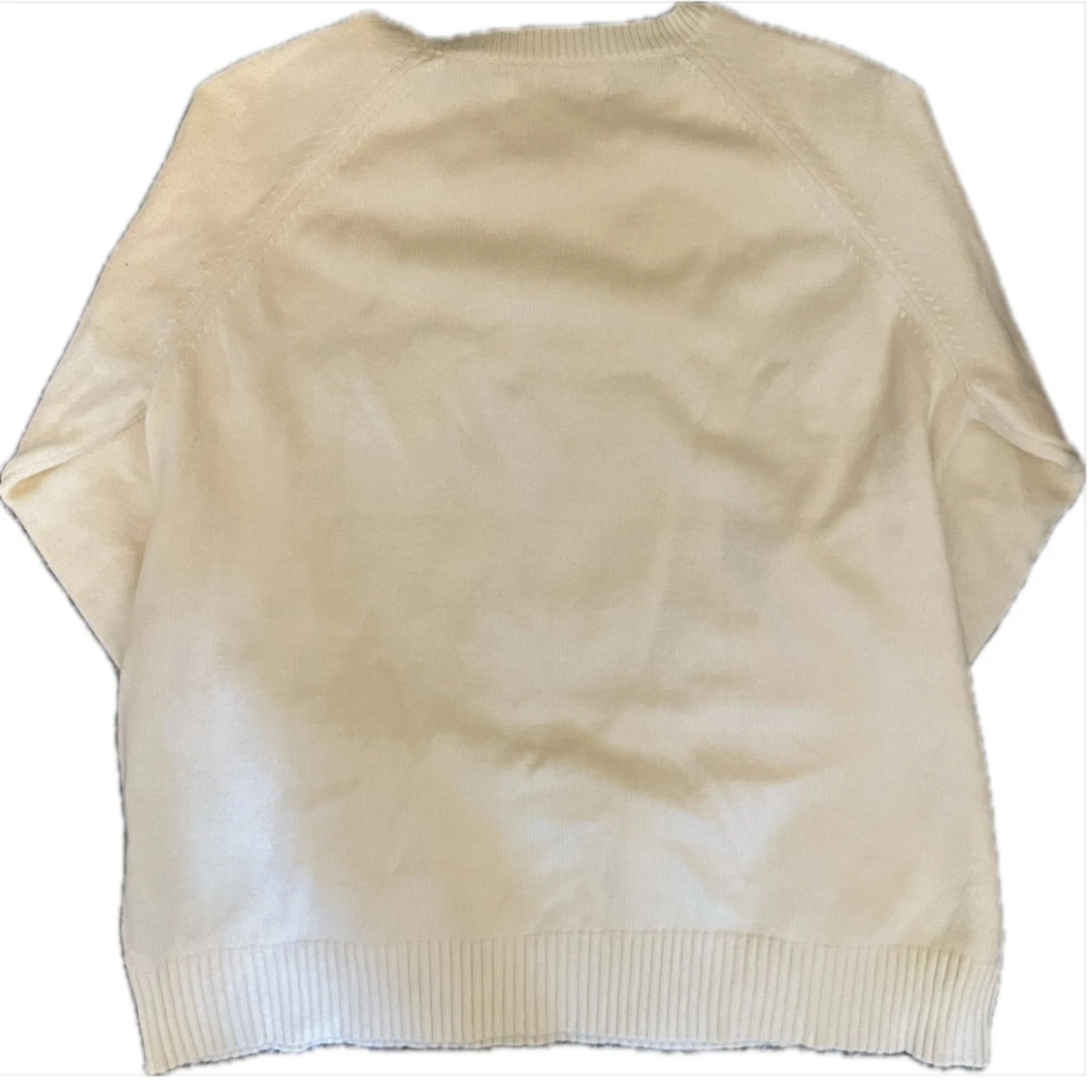 Gräddvit stickad tröja från ONLY - 1