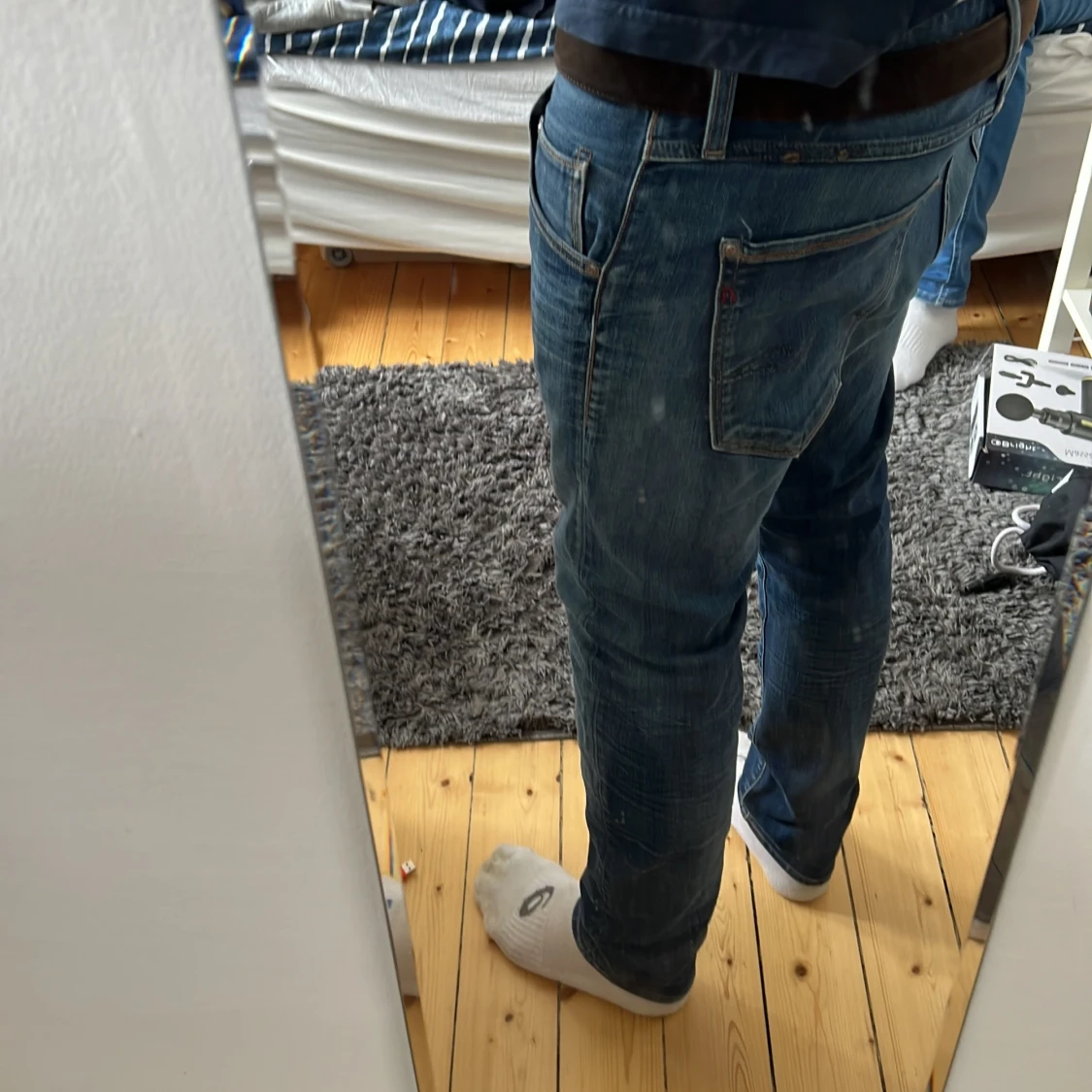 Mörkblå jeans från Replay - 1