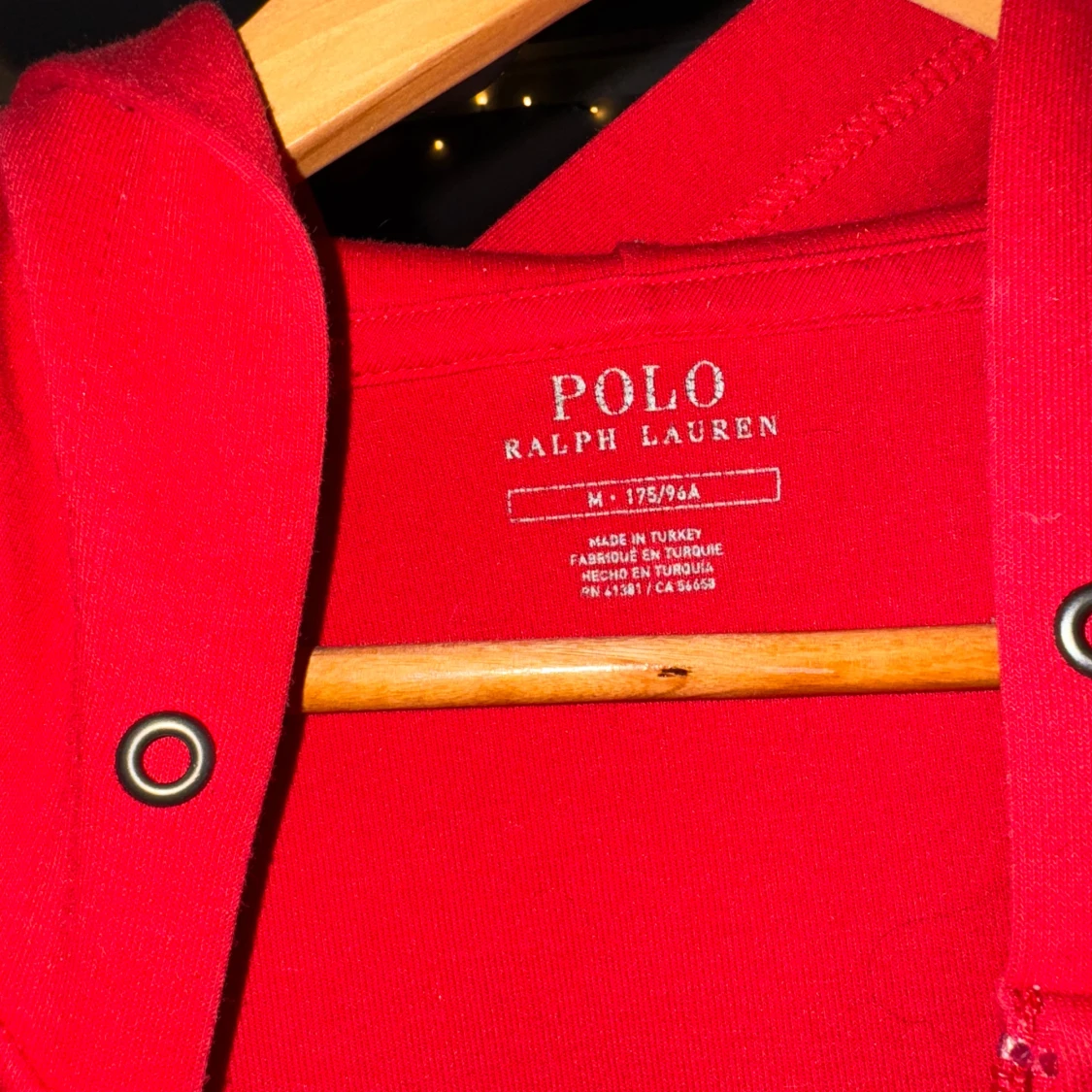 Röd hoodie från Polo Ralph Lauren - 3