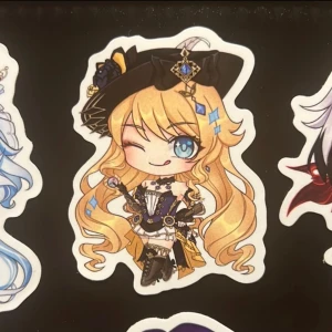 Genshin impact Navia sticker - Sticker of Navia from Genshin impact! Perfect for your decorations or collection :)