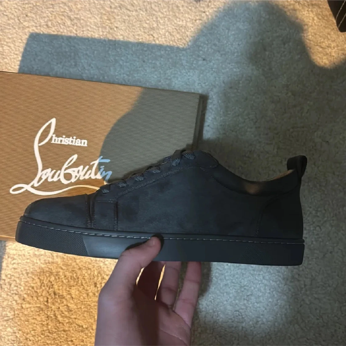 Svarta sneakers från Christian Louboutin - 1