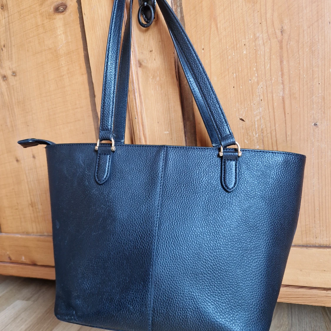 Svart axelväska från Ralph Lauren - 1