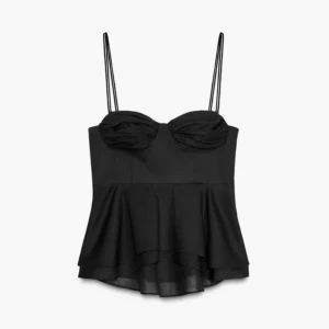 zara topp  - Säljer denna såå fina zara topp nyskick ☺️☺️❤️