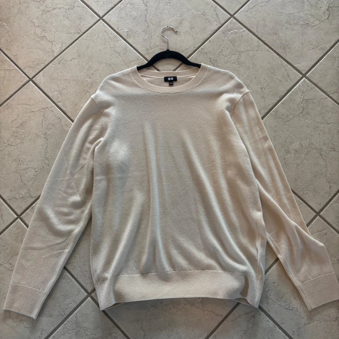 Beige Kashmir tröja 