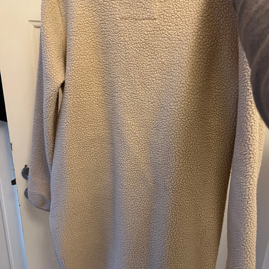 Beige fleecejacka från Svea - 3