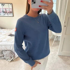 Blå sweatshirt  - Så snygg blå tröja!!!