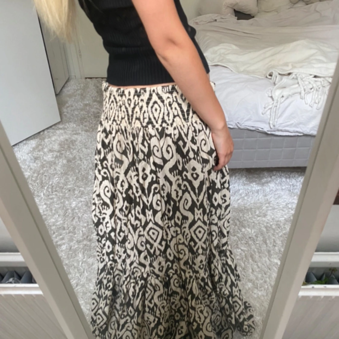 Mönstrad Långkjol från zara - 2
