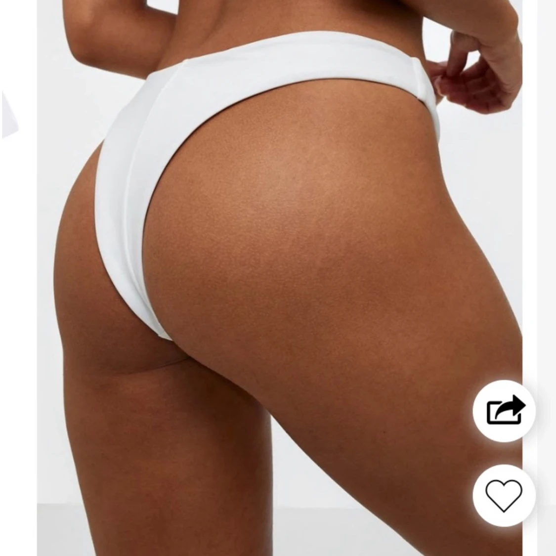 Vit bikiniunderdel - 1