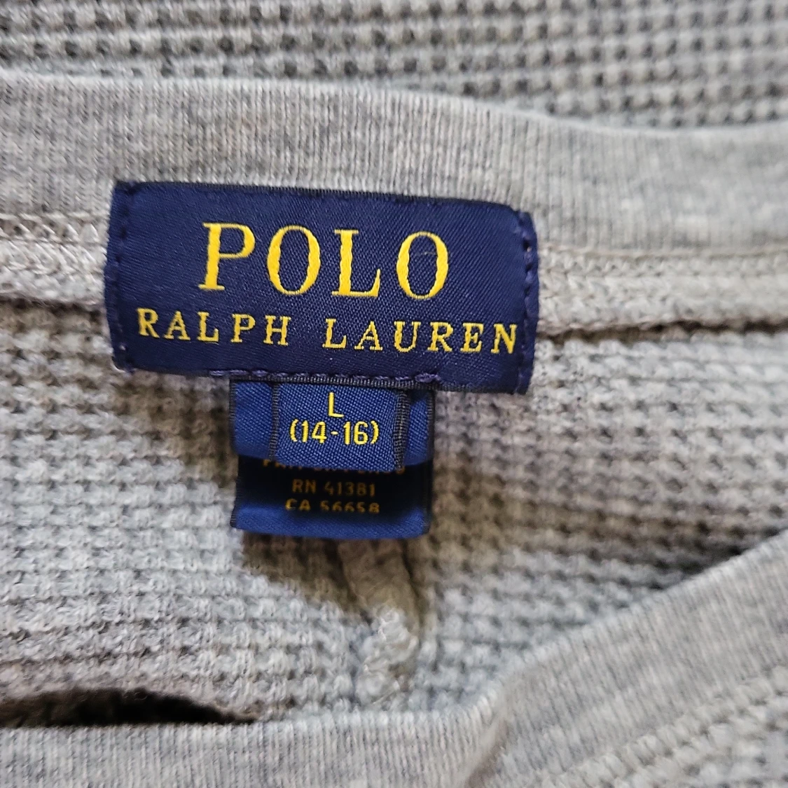 Grå långärmad tröja från Polo Ralph Lauren - 2