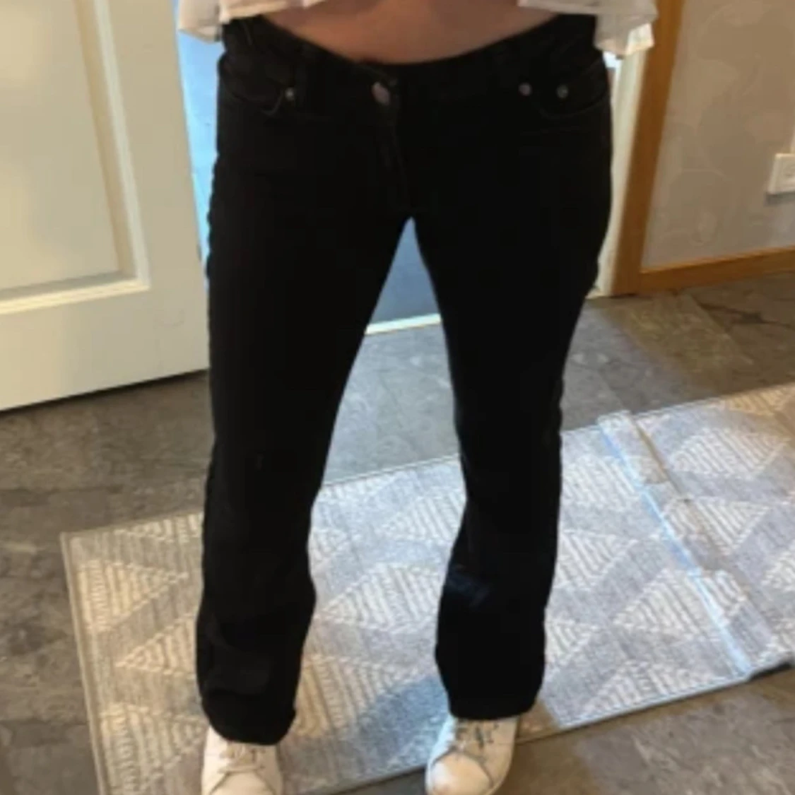 Low waist bootcut