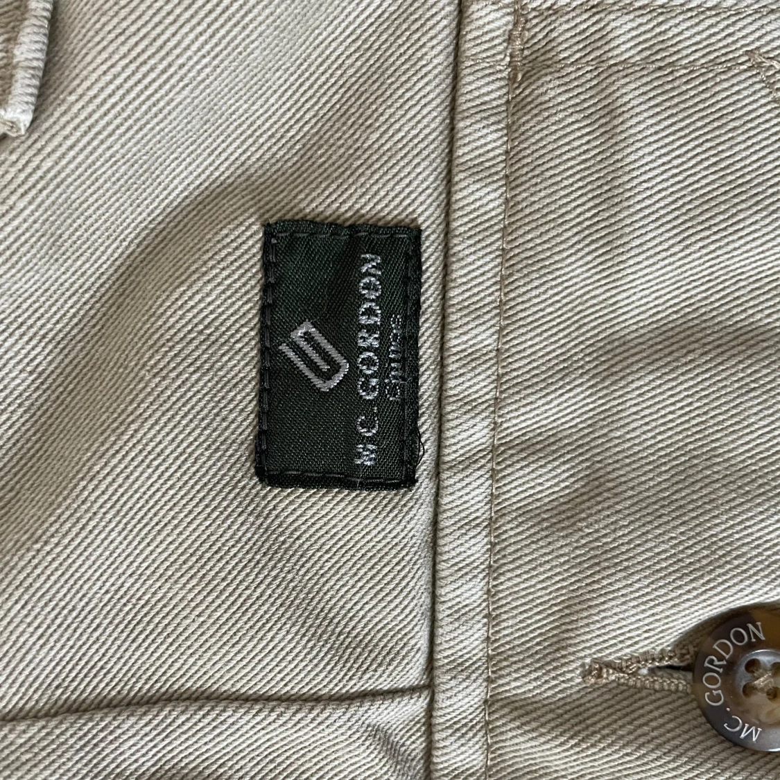 Beiga cargobyxor från W.C. Gordon - 3