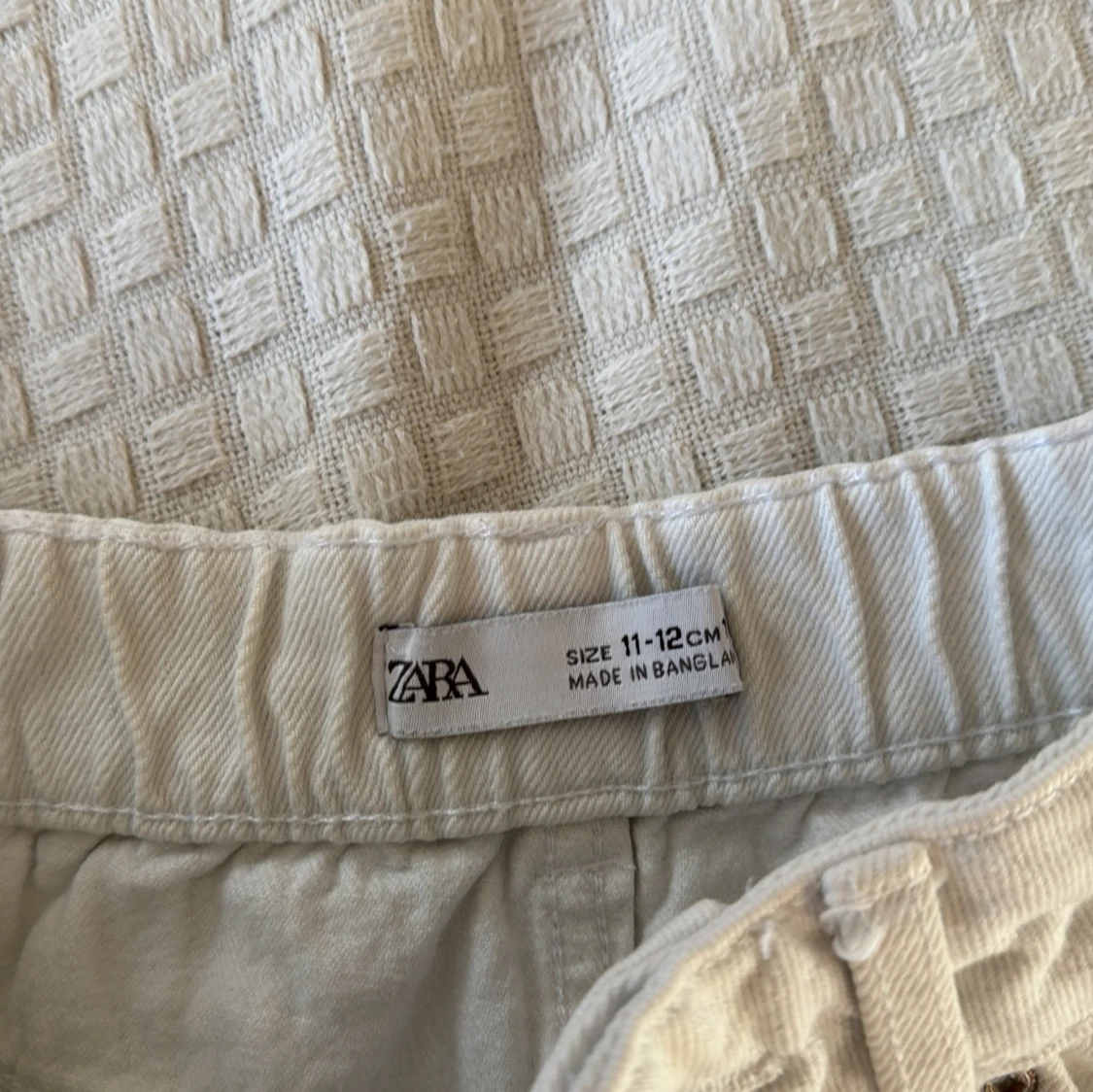 Vita jeansshorts från Zara - 2