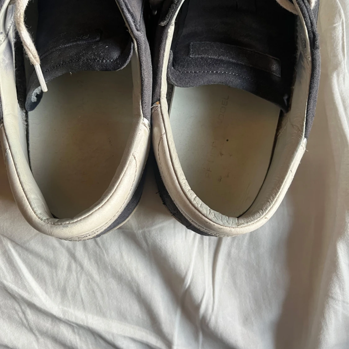 Philippe Model svarta sneakers med vita detaljer - 2