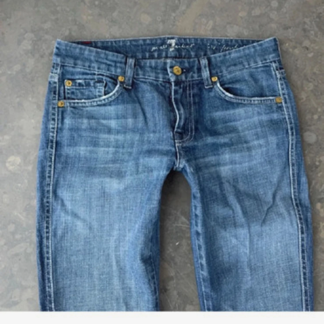 Lågmidjade jeans  - 1