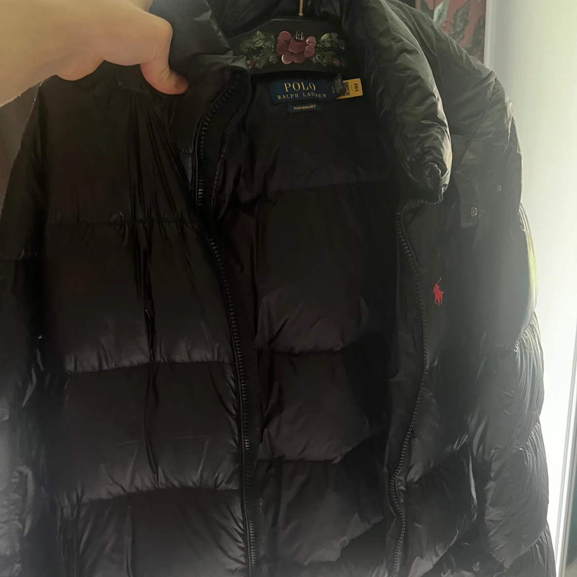 Svart pufferjacka från Polo Ralph Lauren - 1