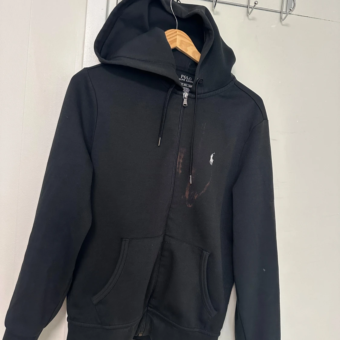 Svart hoodie från Ralph Lauren