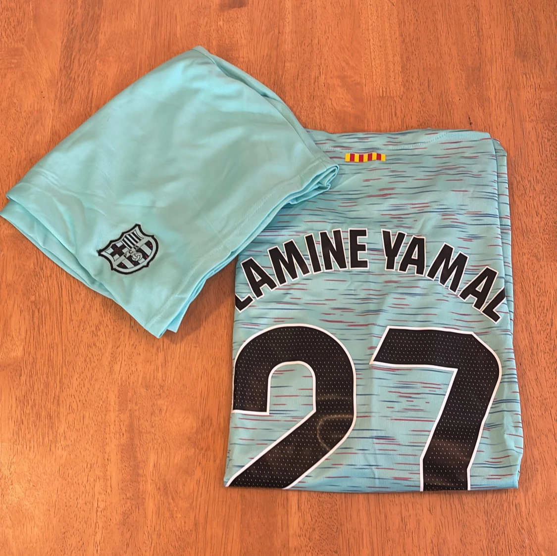 FC Barcelona bortatröja Lamine Yamal #27 - 1