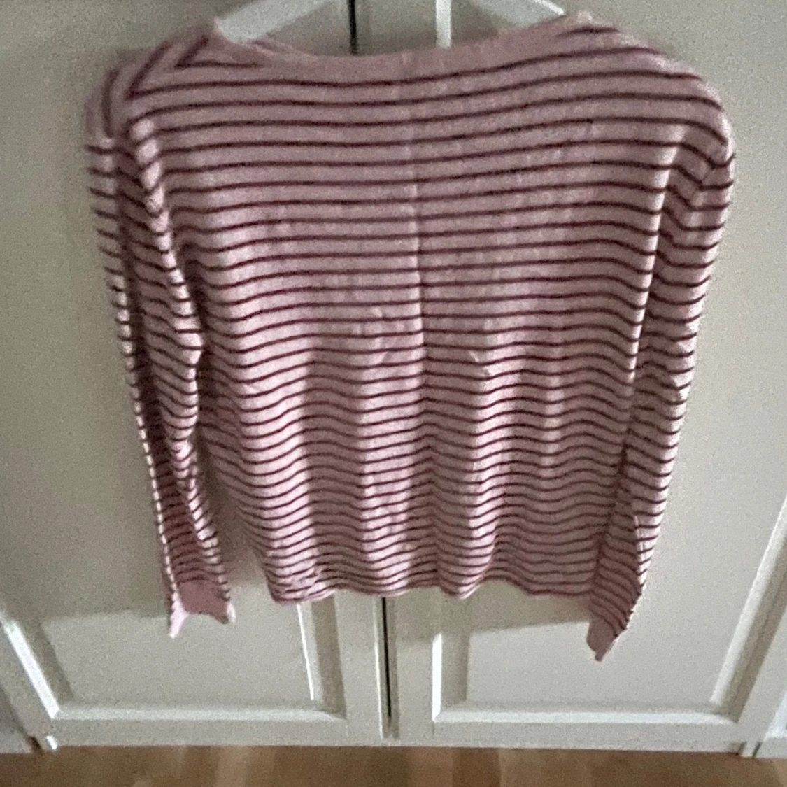 Randig rosa långärmad tröja Subdued - 1