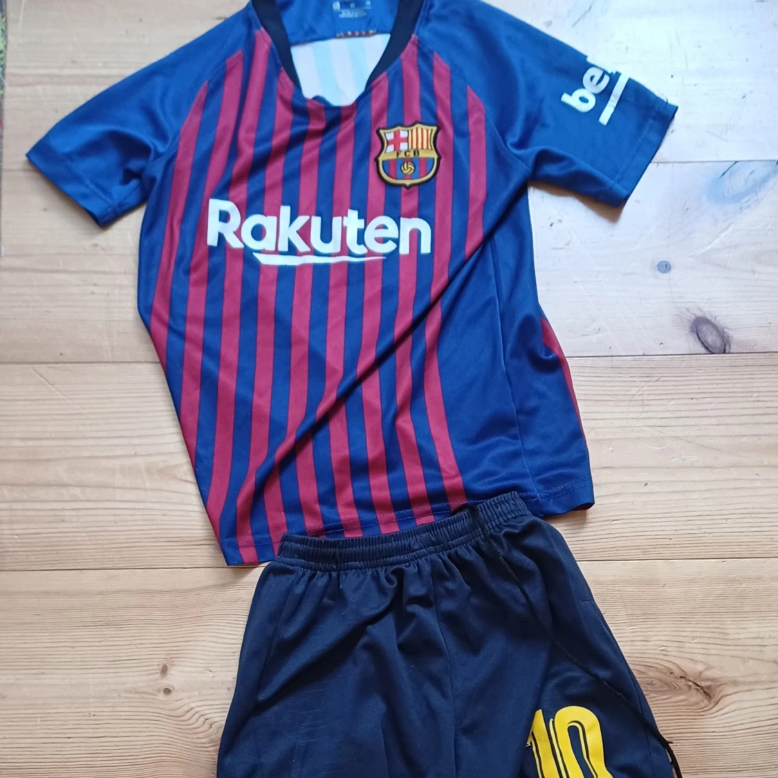 FC Barcelona Messi matchtröja set