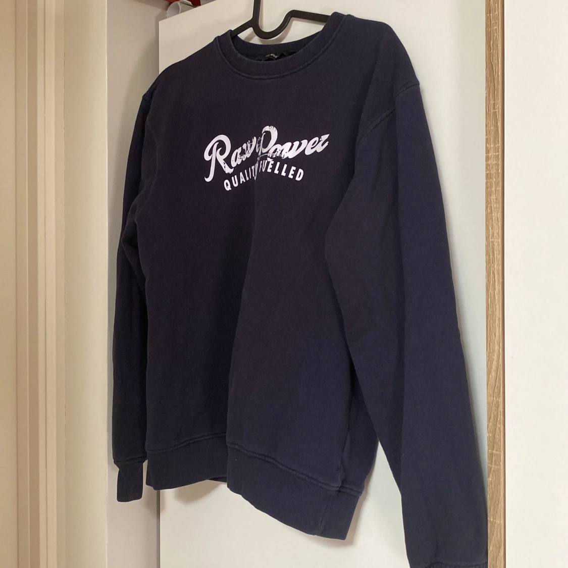 Mörkblå sweatshirt Raw Power S