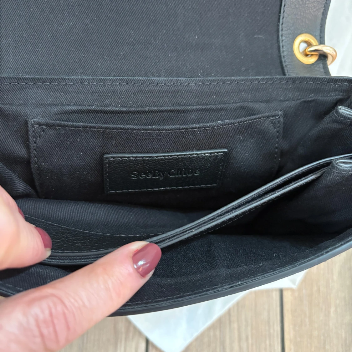 Svart axelväska från See By Chloé - 2