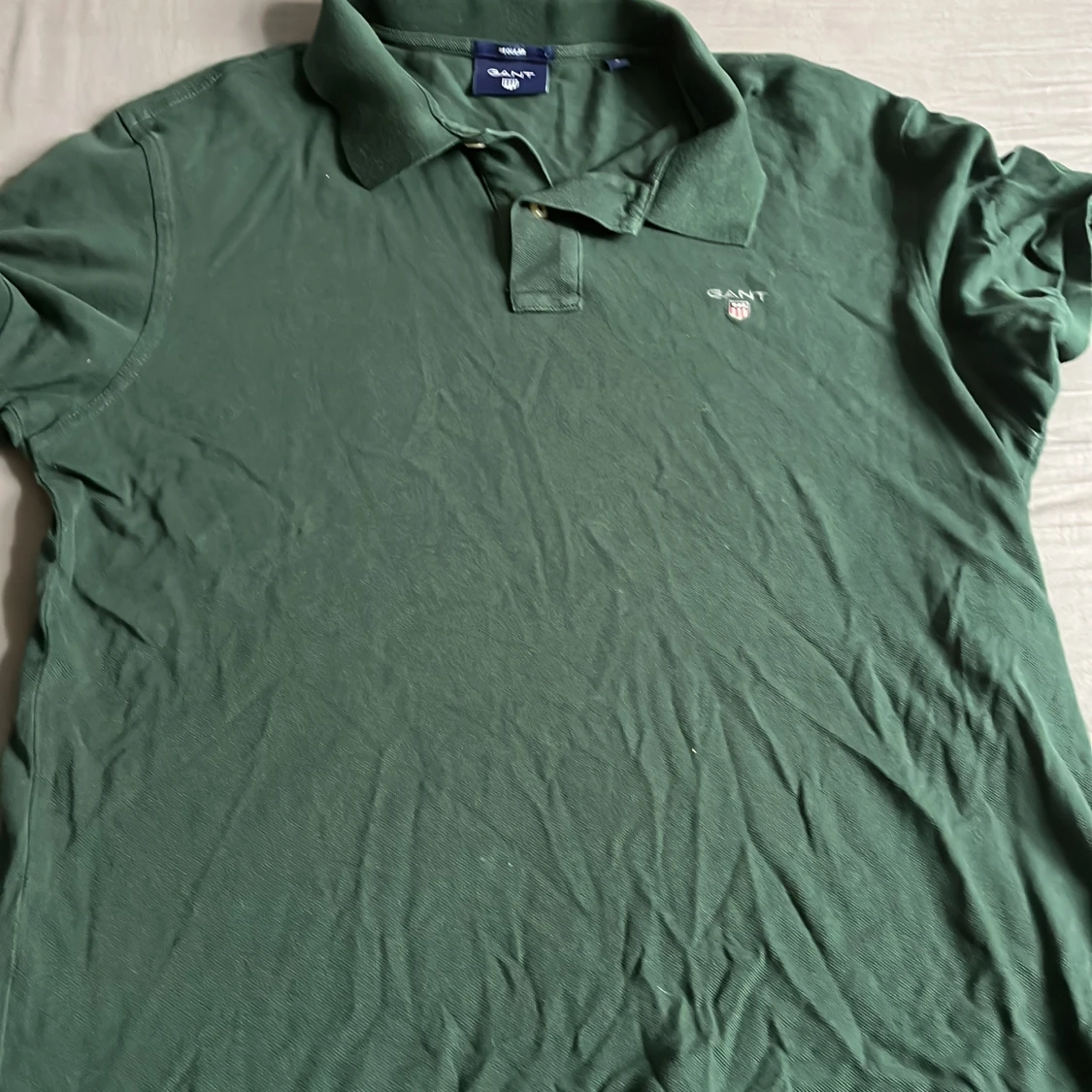Grön pikétröja från GANT - 1