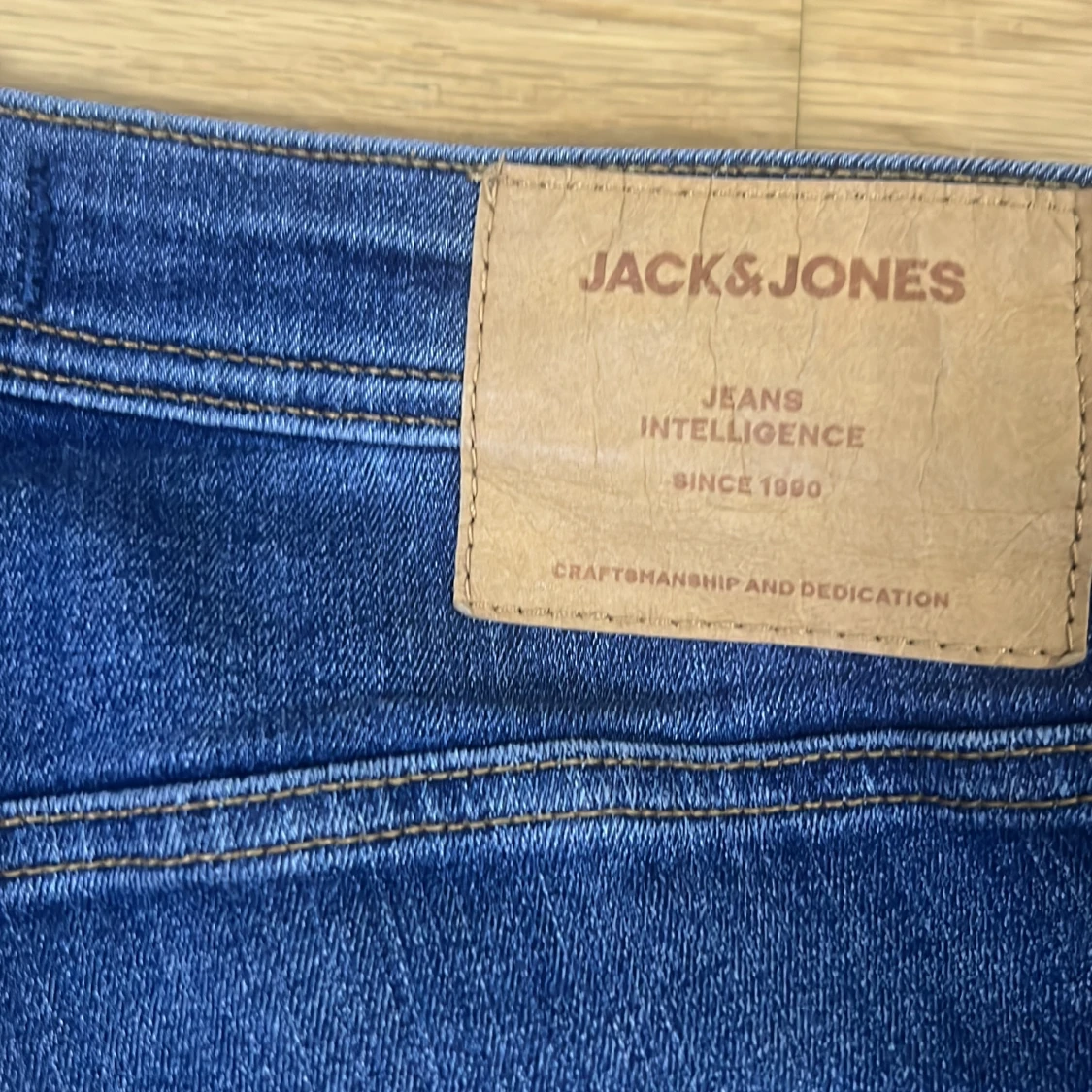 Blå jeans från Jack & Jones, stl 32/36 - 1