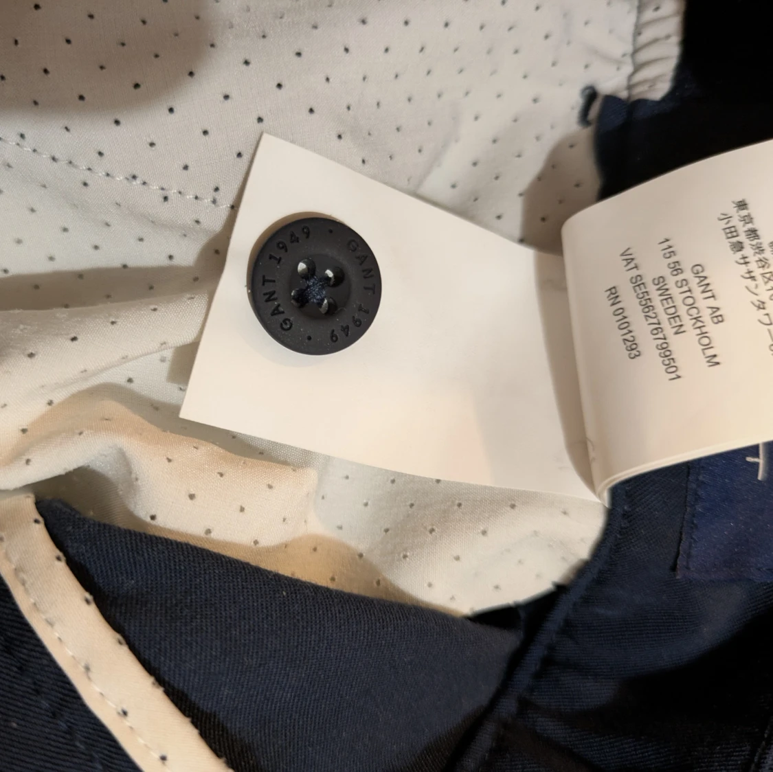 Mörkblå kjol från Gant - 4