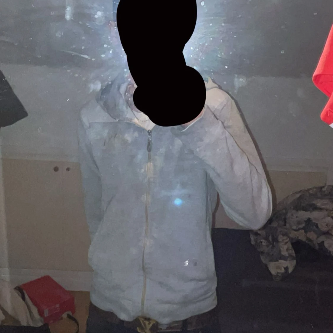 Grå zip-hoodie från Hugo Boss S - 3