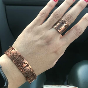 Copper set - It’s made of copper  Bracelet and ring