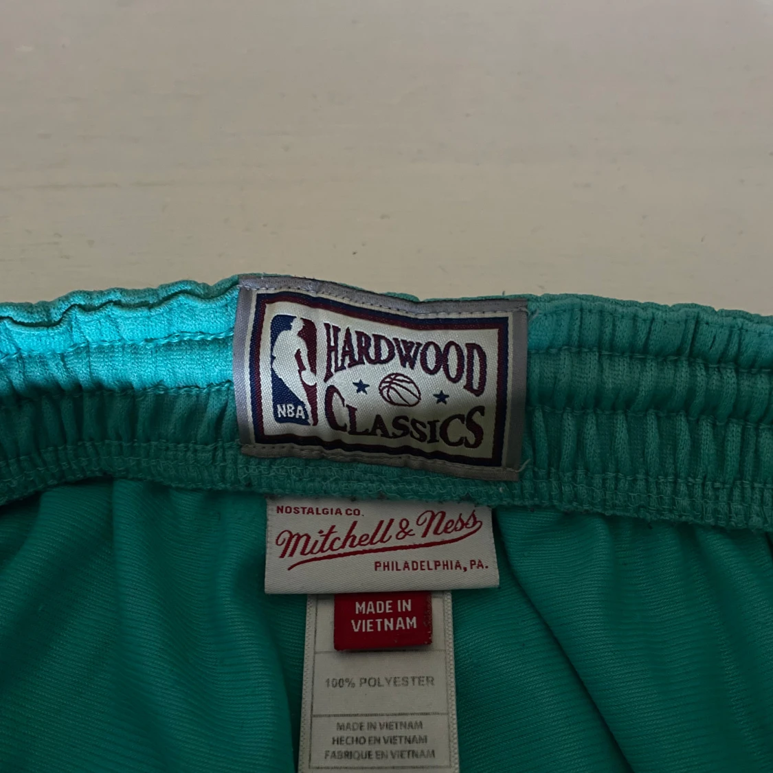 Turkosa Memphis Grizzlies shorts Mitchell & Ness - 2