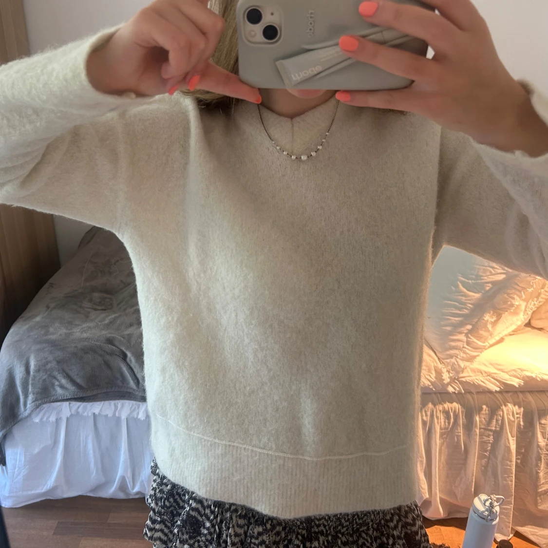 Vit stickad tröja från Filippa K - 1