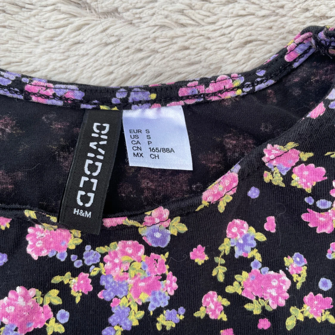 Blommig ärmlös topp från H&M Divided - 3