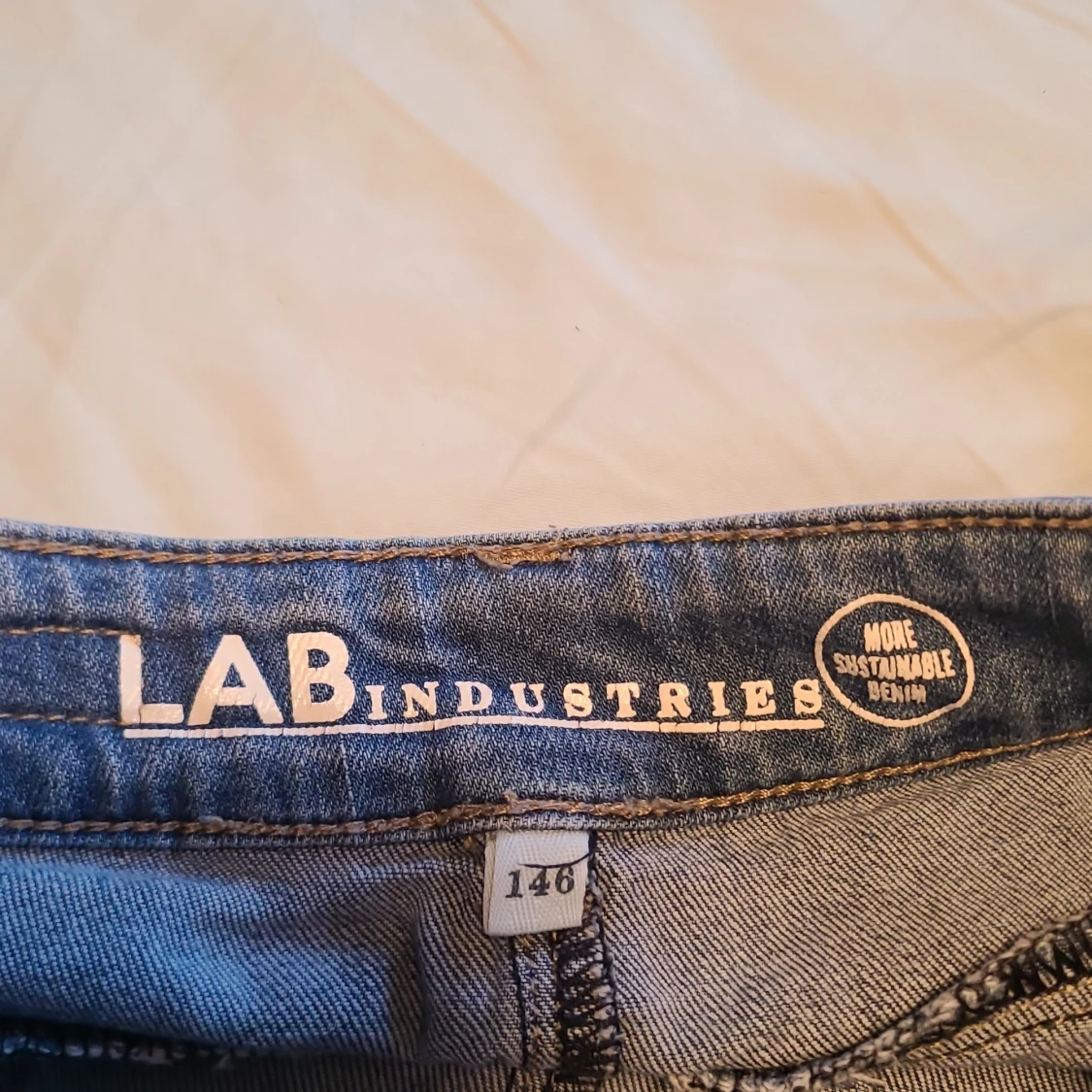 Blå jeansshorts från LAB Industries - 2