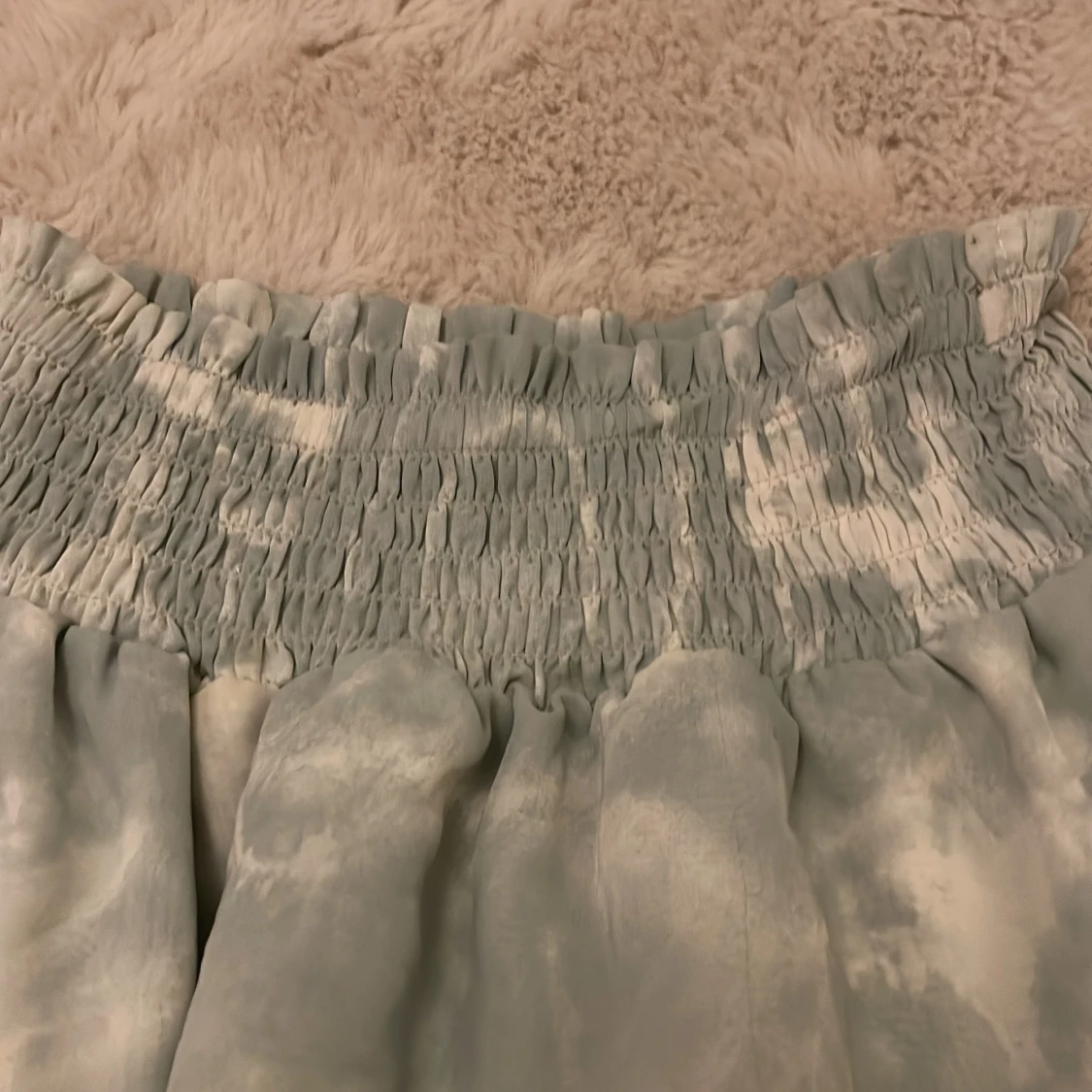 Grön och vit kjol från H&M - 1