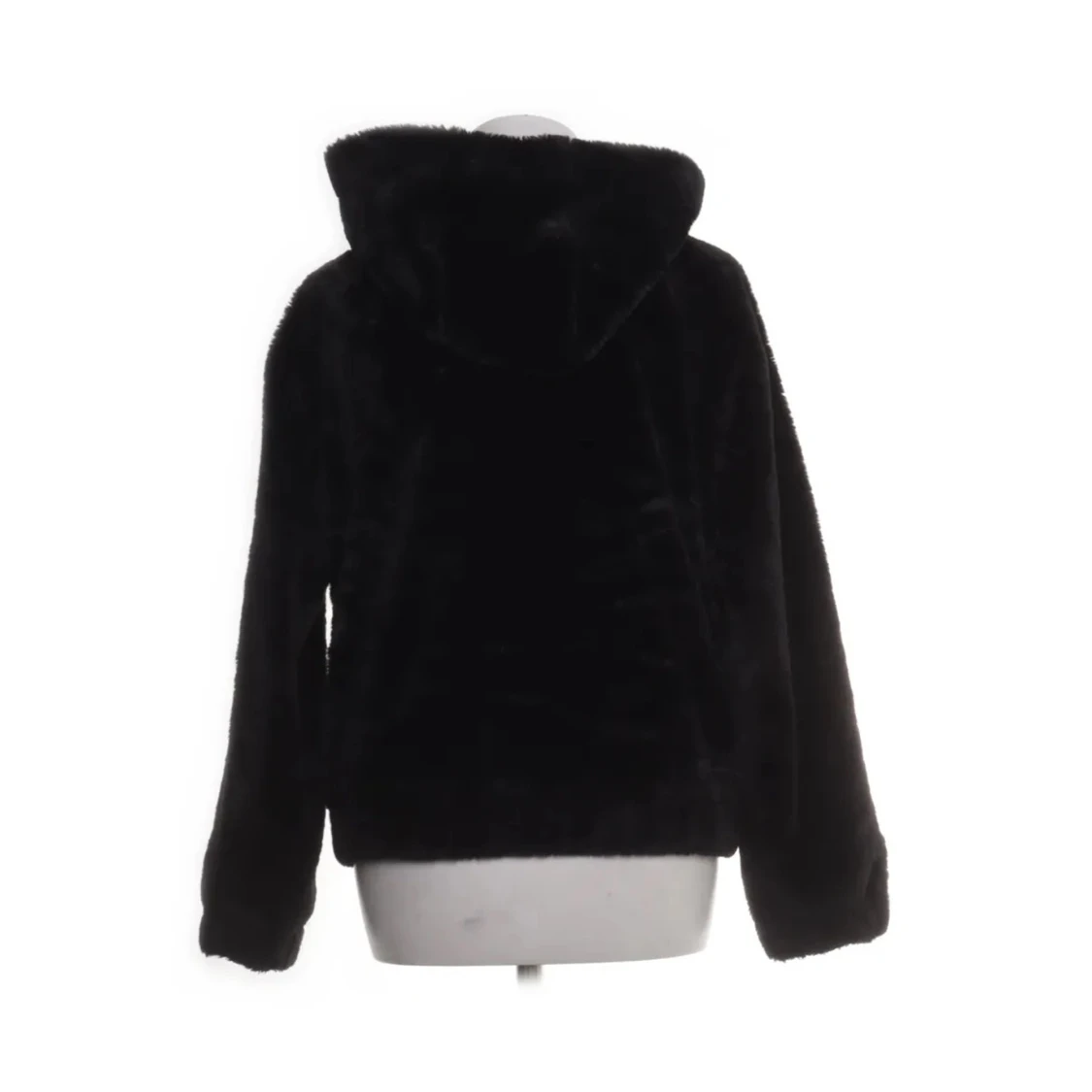 Pälsjacka med luva - 1