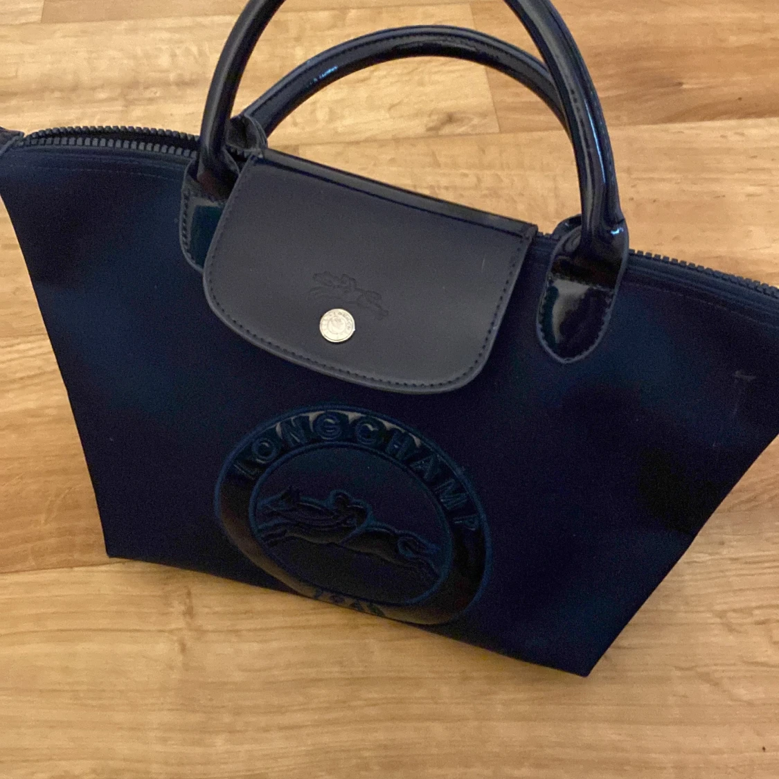 Svart handväska från Longchamp