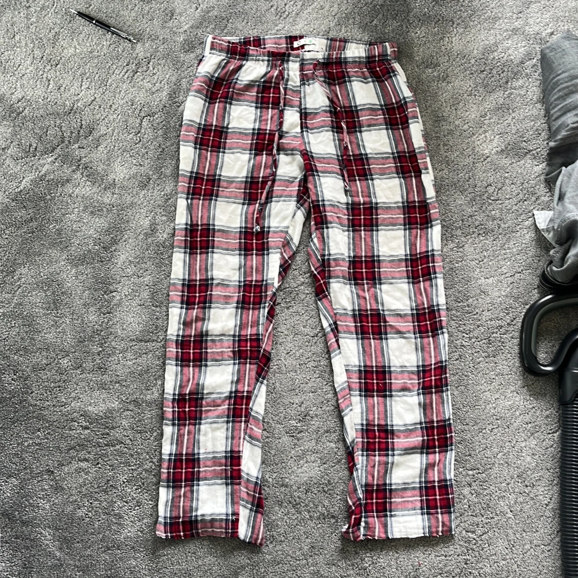 rutiga pyjamasbyxor 💗