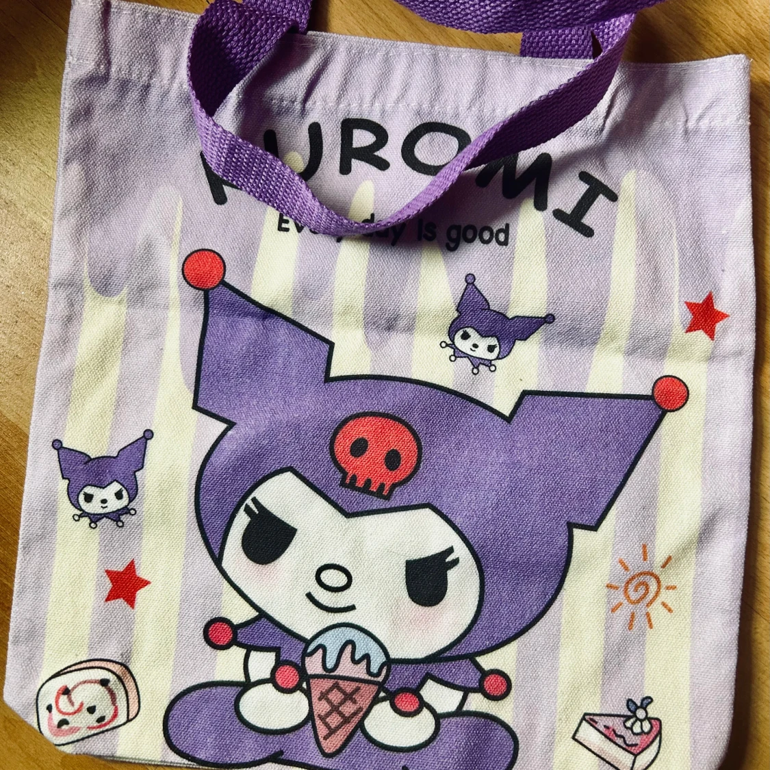 Söt tote bag med Kuromi-motiv! - 1