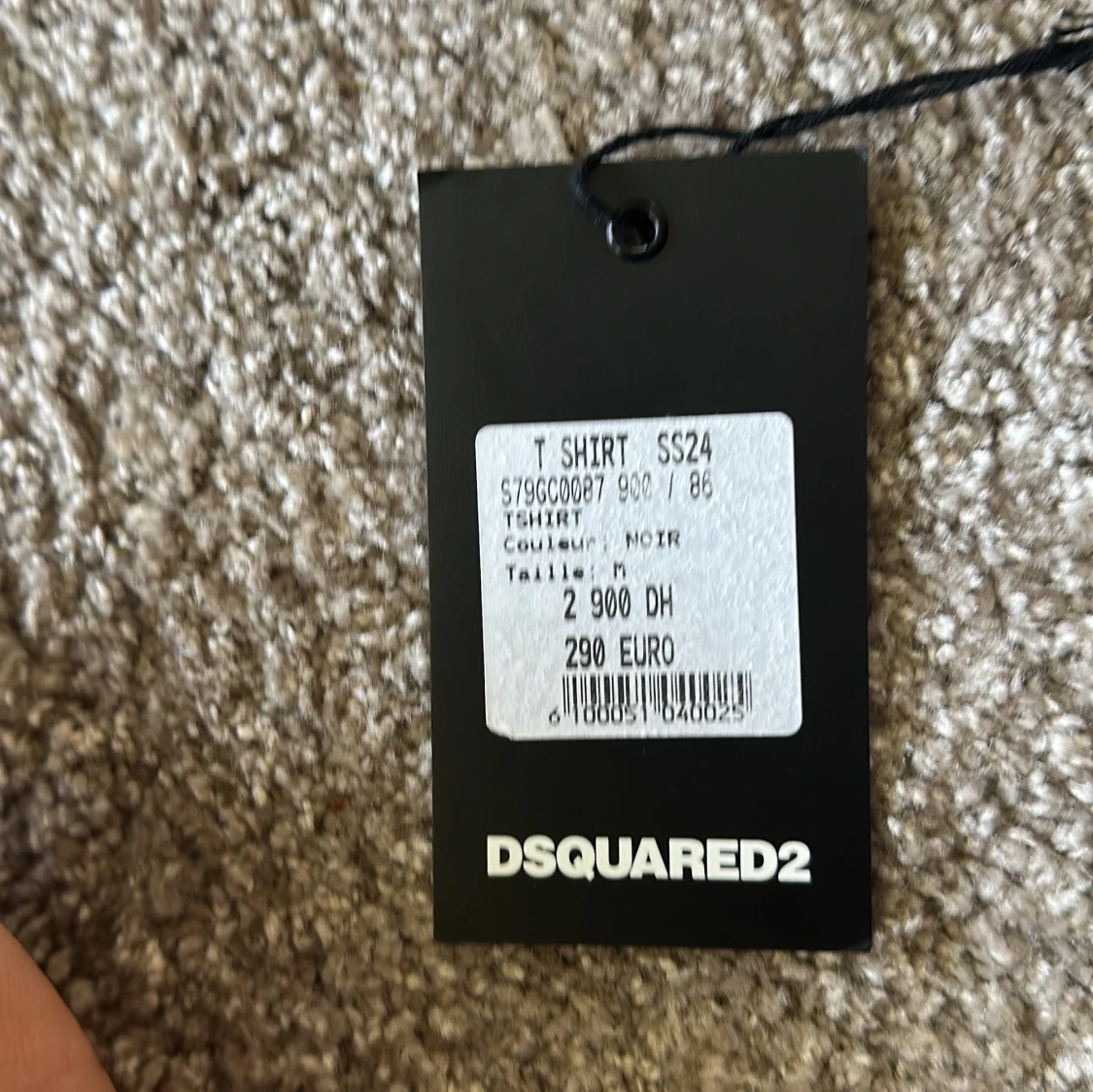 Svart Dsquared2 Icon t-shirt M - 3