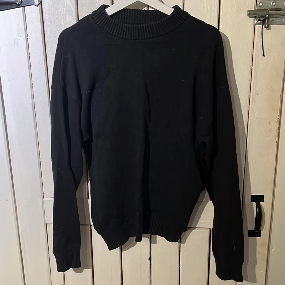 Svart stickad tröja Jack & Jones