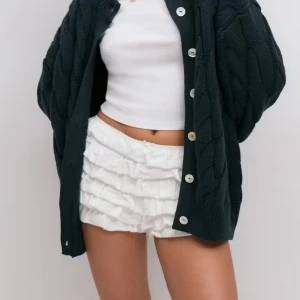Chunky knitted cardigan  - Någon som hade kunnat tänkt sig byta denna i xs mot min i s?