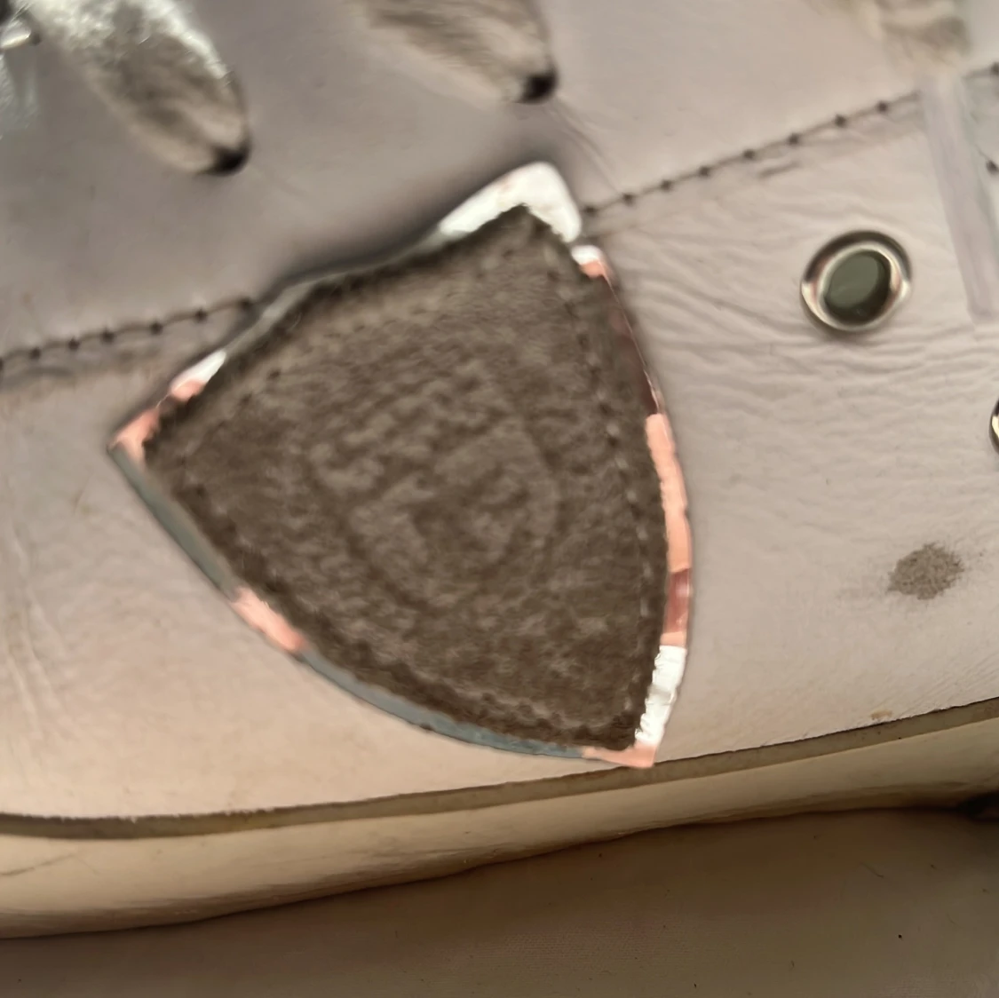 Philippe Model sneakers med mintgrön detalj - 4